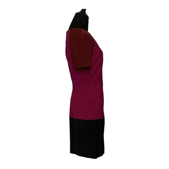 Jonathan Simkhai Purple Black Color Block Cocktail Dress 2 - Picture 10 of 16